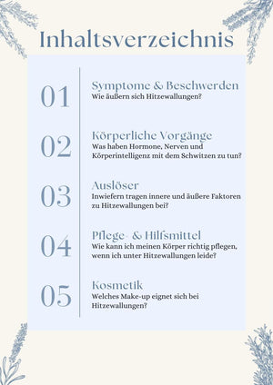 Ratgeber - Hitzewallungen & Schwitzen